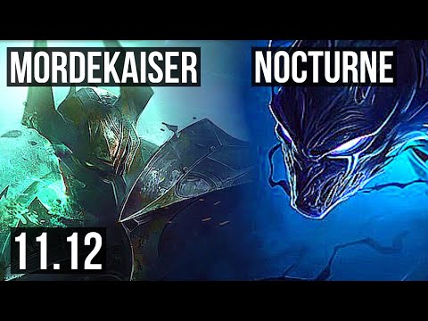MORDEKAISER vs NOCTURNE (TOP) (DEFEAT) | 900+ games, Legendary, 1.2M mastery | NA Diamond | v11.12