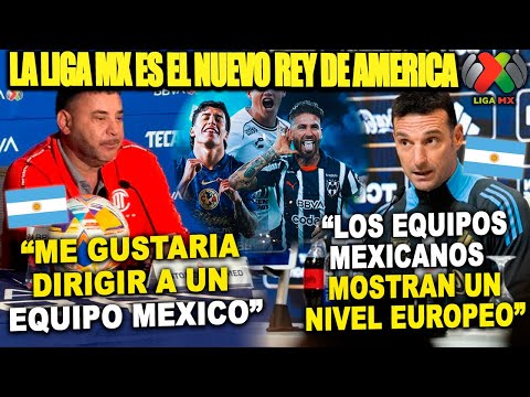 ARGENTINIANS HUMILIATED! La Volpe and Mohamed SURRENDER: LIGA MX IS BETTER THAN ARGENTINA IN EVER...