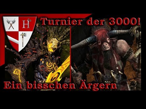 Ärger! 2v2 Waldelfen vs Tiermenschen -Turnier der 3000 - Total War: Warhammer 2
