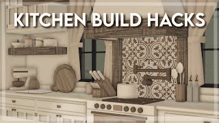10 Kitchen Build Hacks for Bloxburg!