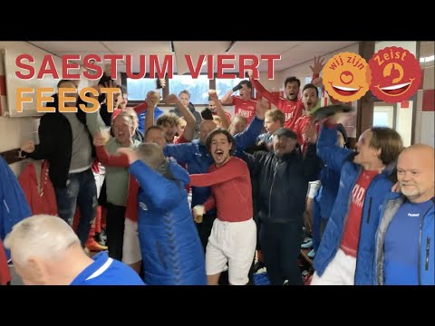 Saestum Heren 1 viert feest