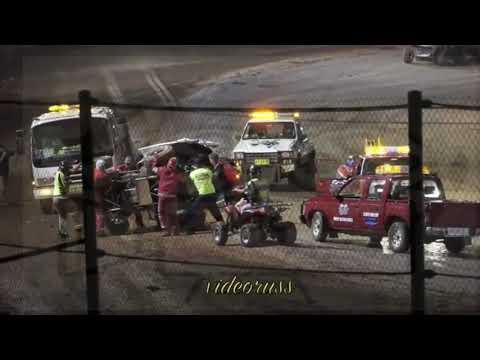 Just Crashes - Danny Smith (USA) has a huge crash at PCR/Valvoline Raceway