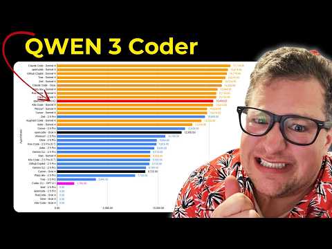 Qwen 3 Coder is INCREDIBLE but... - YouTube trailer