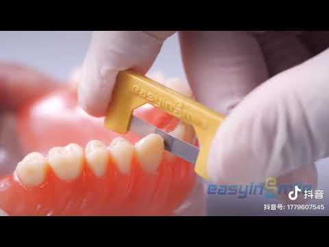 Dental Interproximal Reduction Enamel Strips Orthodontic IPR Kit Easyinsmile Reusable 10pc USD17.99