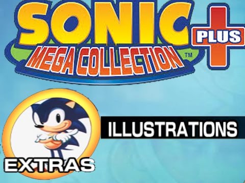 Sonic Mega Collection Plus:ILLUSTRATIONS (Extras)