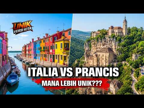 10 Desa Paling Unik di Italia dan Prancis – Mana yang Lebih Unik?