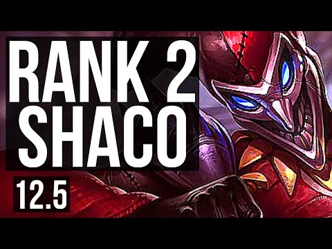 SHACO & Kai'Sa vs MAOKAI & Jhin (SUP) | Rank 2 Shaco, 1.3M mastery, 4/3/11 | JP Grandmaster | 12.5