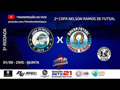 JOGA 10 FUTSAL X OMEGA JD CLIMAX - 2ª COPA NELSON RAMOS DE FUTSAL