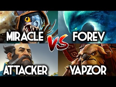 Miracle Dota2 [Slark] Allstar EU Pub : Attacker SyndereN VS Yapzor Forev CanceL