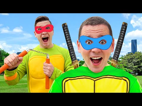 NINDŽA KORNJAČE u Stvarnom Životu!