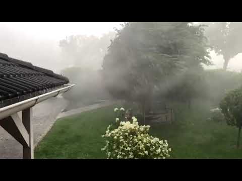 Starke Überflutungen in Weikersdorf