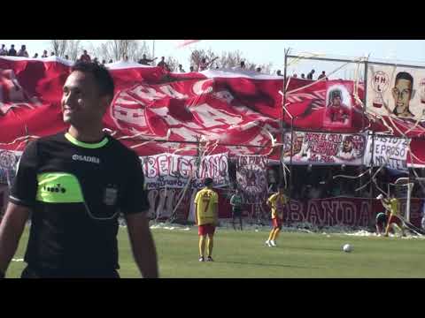 "Pasión de Barrio Huracán Las Heras ,la verdadera pasión por estos colores (señal de prueba)" Barra: La Banda Nº 1 • Club: Huracán Las Heras