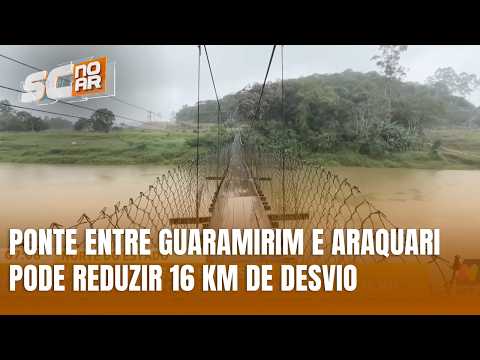 Nova ponte entre Guaramirim e Araquari avança em estudos ambientais