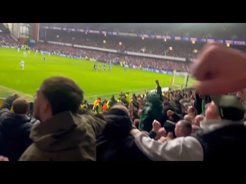 Rio Hatate last minute goal | Celtic Fans go mental | Glasgow Derby 2-2