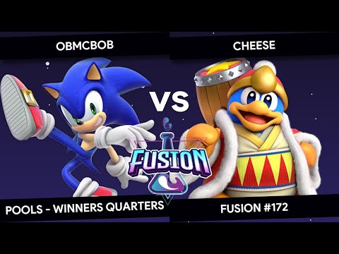 Fusion #172 - obmcbob (Sonic) vs Cheese (King Dedede) - Pools - Winners Quarters