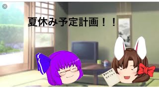 刹那さんと街に待った夏休み計画！！【ゆっくり茶番】【コラボ】