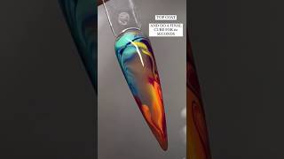 BLOOMING GEL nails tutorial #kpop #dance #nails #zico #jennie #nailaddict #nailtutorial