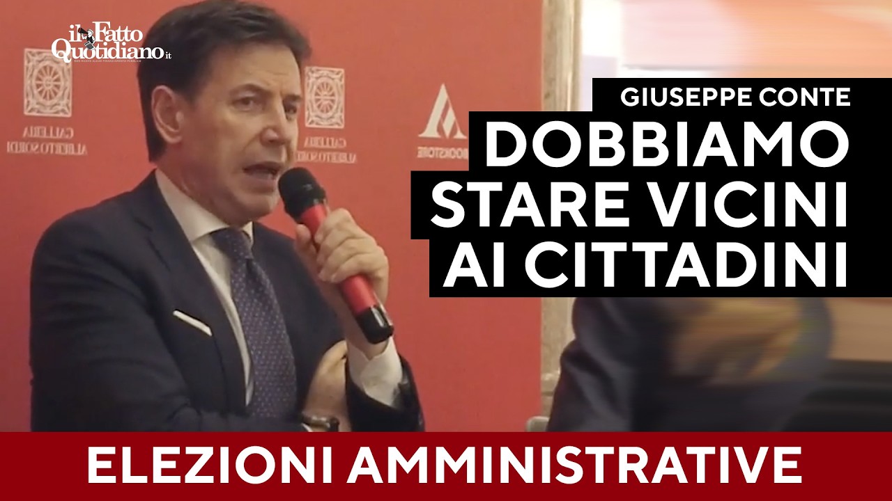 Conte e i risultati delle Comunali: “Cosa insegnano? Di stare vicini ai bisogni dei cittadini”