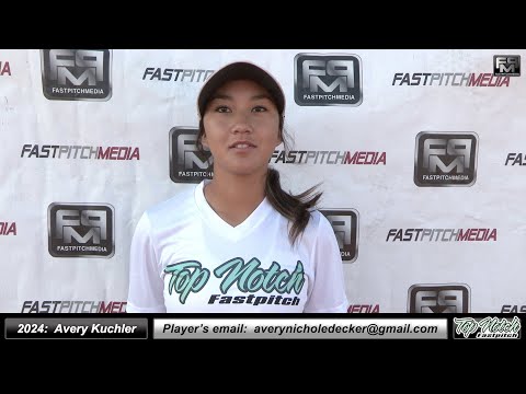 2024 Avery Kuchler Athletic Outfielder Softball Skills Video - Top Notch Fastpitch