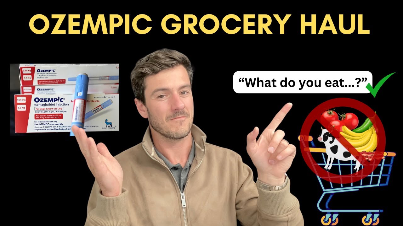 The Ozempic Diet Grocery Store Walkthrough | GLP-1 Weight Loss Nutrition Guide.
