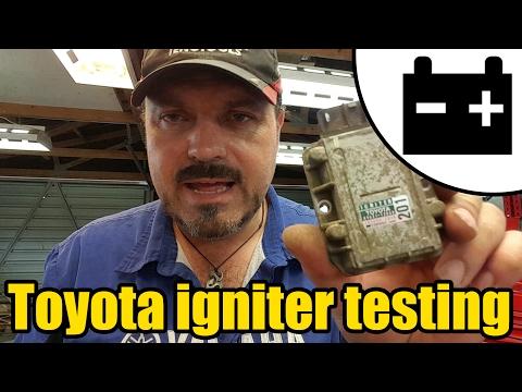How to test a Toyota ignition igniter #1421