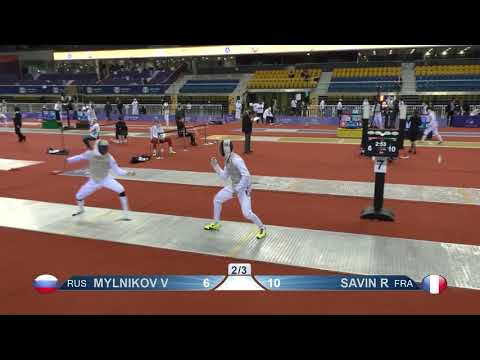 Doha 2021 SMF - L64 - Mylnikov RUS v Savin FRA