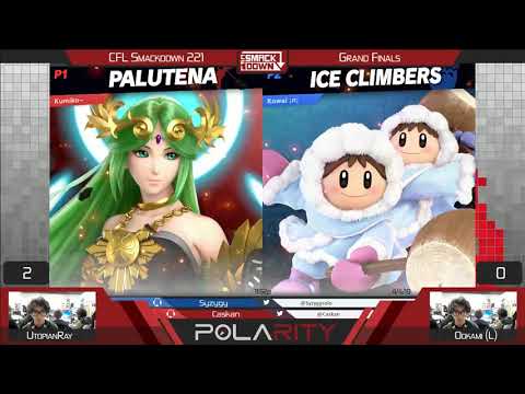 CFL Smackdown Ultimate 221 - UtopianRay (Palutena) vs Ookami (Ice Climbers) - Grand Finals