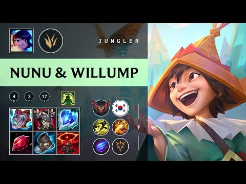 Nunu & Willump Jungle vs Diana - KR Grandmaster Patch 26.02