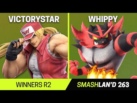 SmashLAN'd 263 Winners R2 - VictoryStar (Terry) vs Whippy (Incineroar) - SSBU Tournament