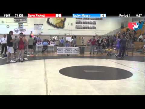 FILAJR WTT: 74 KG Duke Pickett (Finger Lakes) vs. Taylor Massa (Massa Maniacs)