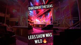 This LEGs Show Blew Our Minds! #ovationoftheseas #cruisetour #cruiseentertainment #askatraveller