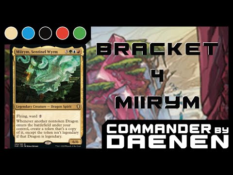 Let's Build a Bracket 4 Commander Deck led by Miirym, Sentinel Wyrm