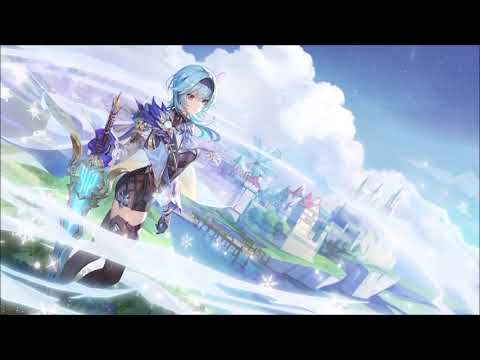 Genshin Impact Lofi ~ Eula's Theme Flickering Candlelight 1 HOUR (SuperDope mix)