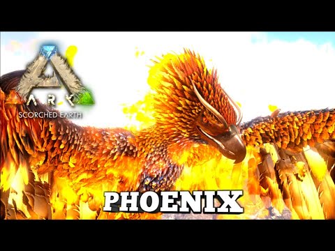 Domando un fénix | Ark Survival Evolved | Tierra Quemada