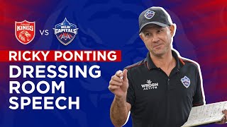 Ricky Ponting Dressing Room Speech | PBKS v DC | IPL 2022