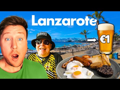 Is This the BEST Breakfast in Lanzarote? → Day Drinking in Puerto del Carmen