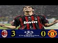 AC Milan 3 - 0 Manchester United -  Champions League 2006-07 - Semi-finals