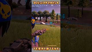 【FORTNITE】ブッシュハイドで大ピンチ