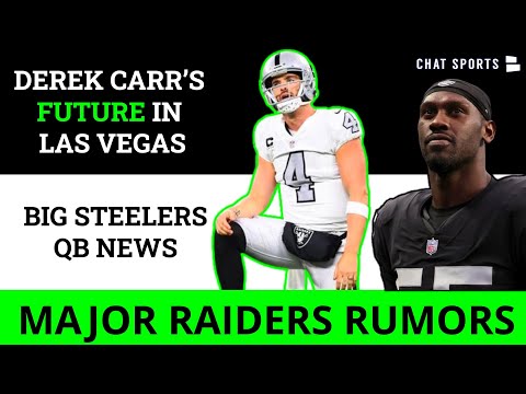 MAJOR Raiders Rumors On Derek Carr’s Future & Chandler Jones + Steelers News Ft. Kenny Pickett