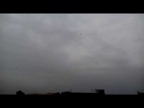 Abdul mutaal is flying kite