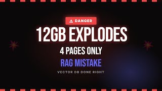 Build Vector DB Pipeline: RAG Done Right #Shorts
