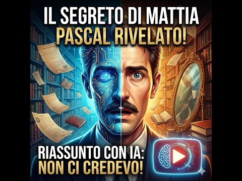 riassunto di il fu il mattia pascal