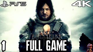 Death Stranding PS5 | Full Game Playthrough Part 1 | 4K 60FPS | No Commentary