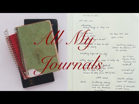whats inside a woman's journal is a direct indicator of her sanity