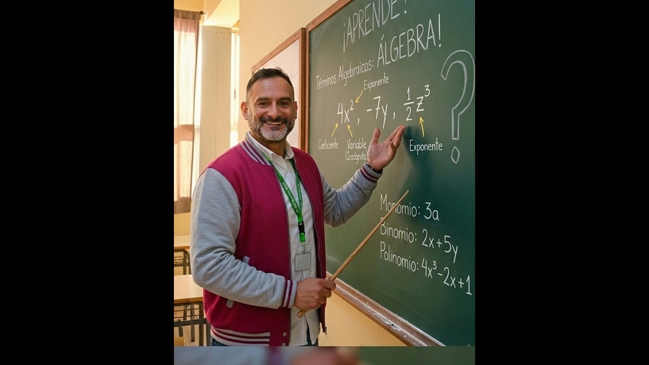 🙋‍♀️🙋‍♂️CURSO DE ALGEBRA CAP. 1: Término algebraico. #TeLaDejo