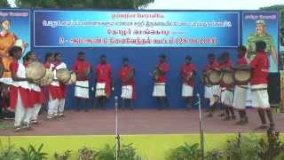 பறை ஆட்டம் - காஞ்சி மக்கள் மன்றம்; parai aattam - makkal mandram; Drum Dance; தப்பாட்டம் - Tappattam