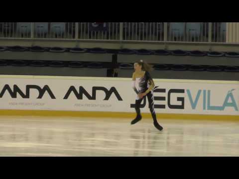 2016 Santa Claus Cup: Isma SATFAOUI (FRA) - FS Advanced Novice GIRLS - Free skating