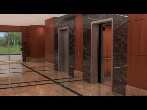 Otis Elevator Gen2 3D Animation