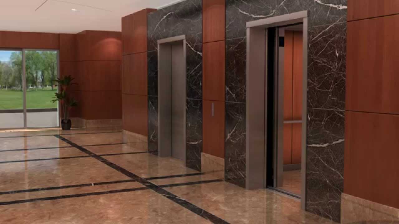 Otis Elevator Gen2 3D Animation