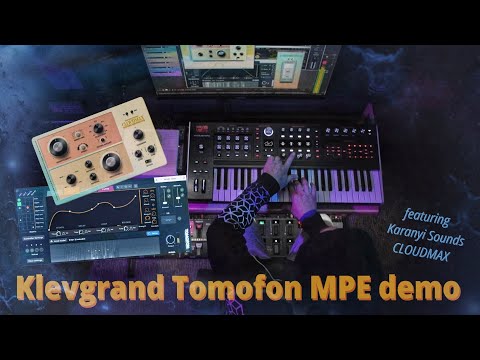 Tomofon Custom MPE Cello Patch Real World Demo/Jam (Also ft. Cloudmax texture resonator)